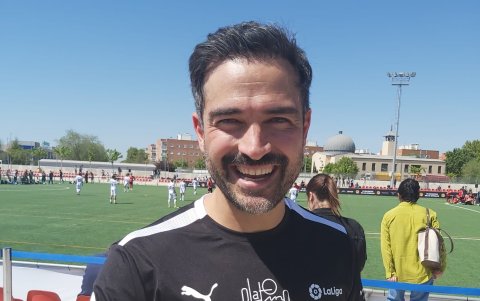 El exintegrante de RBD jugó fútbol.