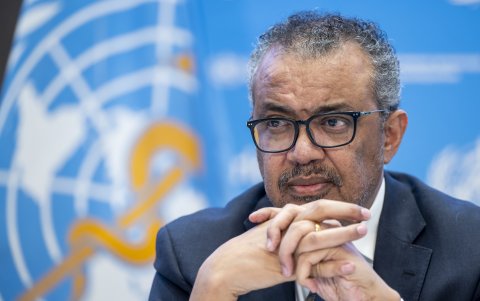 Foto de archivo del director general de la OMS, Tedros Adhanom Ghebreyesus. (Suiza, Ginebra)