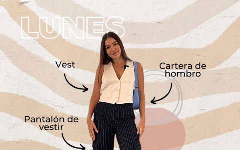 Look de Cristina para un lunes laboral.