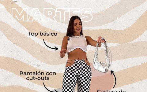 Look de fiesta de Cristina.