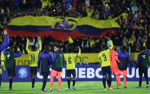 Los futbolistas de la selección sub-17 resaltaron el apoyo de los hinchas y esperan que para el juego ante Venezuela “explote el estadio Atahualpa”.