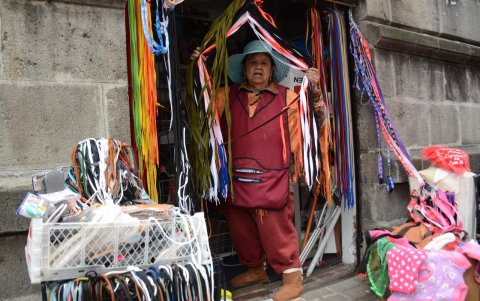 Historia. Fanny Román trabaja desde su juventud en el Centro.