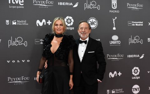 Guillermo Francella y su esposa, Maryinés.