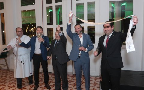 Ramón Salto, Ismar Kourroski, Pedro Isaías, Edmundo Kronfle y Daniel Villafuerte.