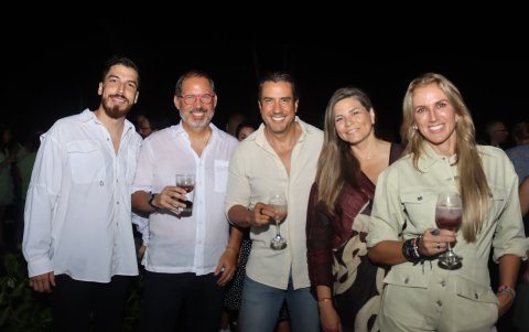 Pablo Gómez, Xavier Rivera, José Javier Guarderas, Monica Fistrovic y Clare Bonnard.