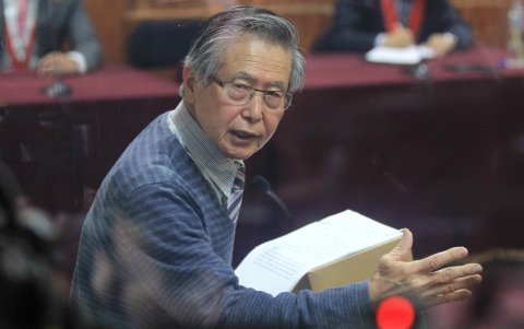 El expresidente de Perú Alberto Fujimori, en una fotografía de archivo.