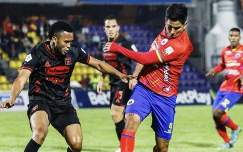 El ecuatoriano volvió a las canchas para jugar con su club, el Deportivo Pasto.