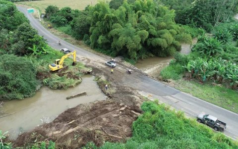 Panorama. Algunas carreteras están siendo intervenidas en Valencia.