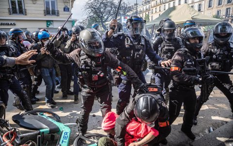 En las manifestaciones han participado 782.000 personas.