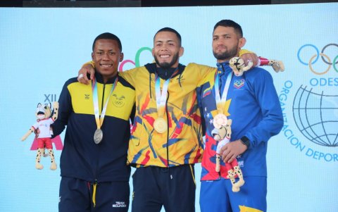 Jeremy Peralta se colgó medalla de plata en los Juegos Sudamericanos de Asunción 2022.