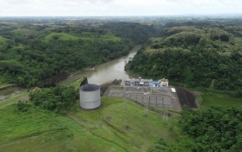 Imagen referencial de la presa Daule-Peripa.