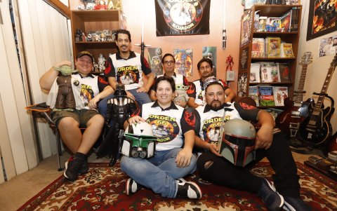 Rickardo Moreira junto a la Orden 66 Ecuador.