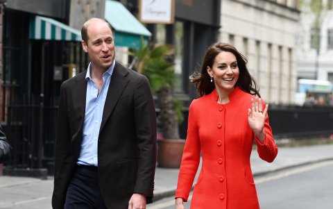 Guillermo y Kate Middleton.