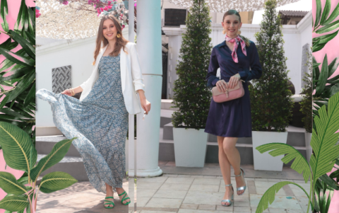 Los vestidos son prendas que no deben de faltarle.