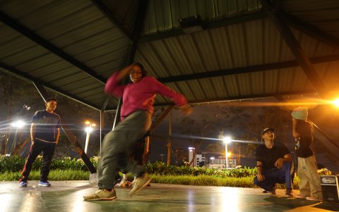 Figura. Marilin Quiñónez ha representado a Ecuador en distintos países.