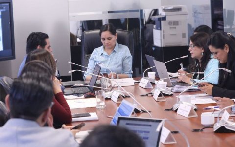 Mireya Pazmiño llegó a la presidencia de Régimen Económico rompiendo el acuerdo entre Pachakutik y el oficialismo y con el apoyo de correístas y socialcristianos.