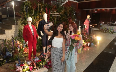 Daniela González-Rubio y Doménica Blanco.