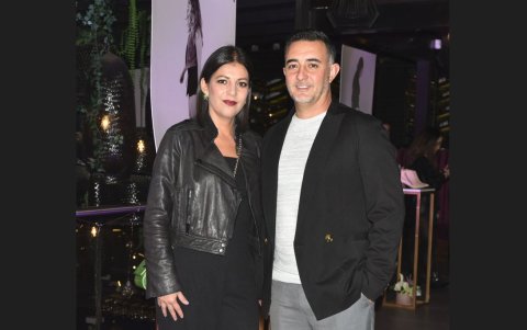 María Elisa Cevallos e Iván Chiriboga.