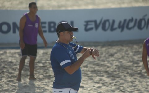 Jardell Chimello está ahora a cargo de la selección nacional de playa. Entró en febrero de este año.