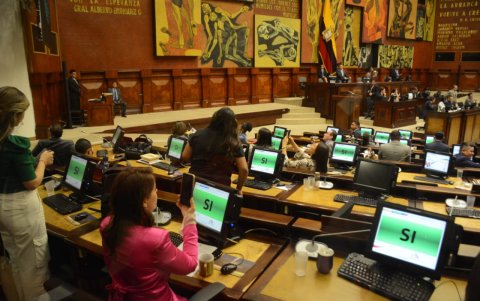 Con 88 votos provenientes de diferentes bloques de oposición se aprobó la continuación del juicio político.