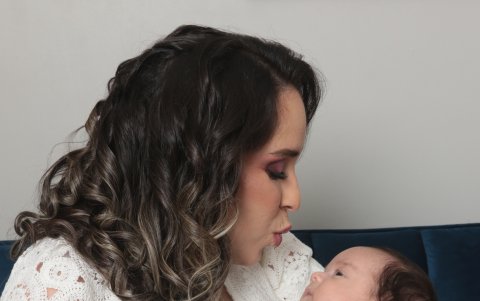 María del Carmen no quiere más bebés.