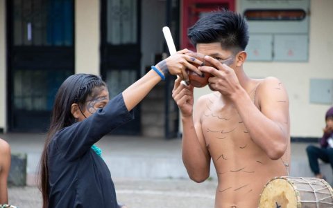 Tradición. La chicha es la bebida de todas las nacionalidades amazónicas.