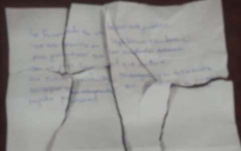 Indicios. En el procedimiento se recuperaron documentos, manuscritos rotos, computadores y más.