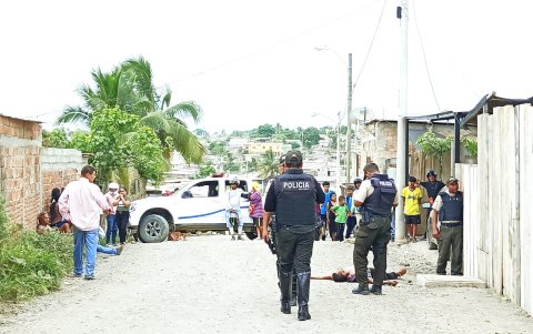 En este sector fue asesinado el negro Carcelén la tarde del viernes 12 de mayo.