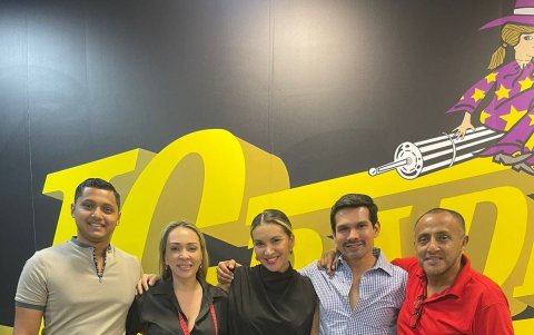 Wacho Fernández y su equipo.