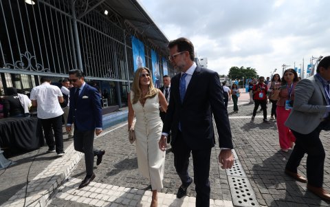 La exvicealcladesa socialcristiana, Doménica Tabacchi, asistió al evento.