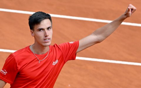 El húngaro Fabián Marozsán, de 23 años y 135 ATP, descifró el juego de Alcaraz y se supera por primera vez una tercera ronda de un torneo de este tipo.