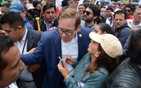 Erwin Ronquillo, secretario técnico de Ecuador Crece sin Desnutrición Infantil..