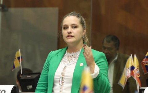 La asambleísta oficialista Ana Belén Cordero aseguró que la oposición se quiere tomar el Gobierno 