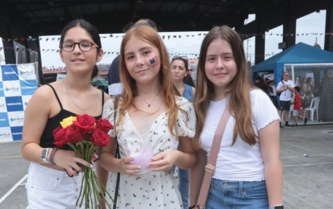 Camila Crespo, Olivia Pinkston y Alejandra Stark.