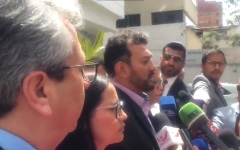 Geovanni Atarihuana, director de Unidad Popular, presentó una de las últimas demandas.