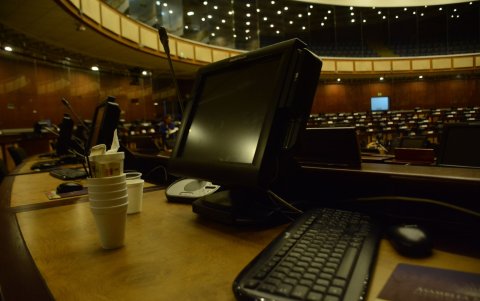 Basura. Quedaron los desperdicios que hoy son recogidos.