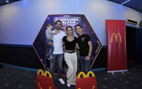 Aldo Joaquín Verni, Aldo Verni, Dan Collantes y Tomás Lara.