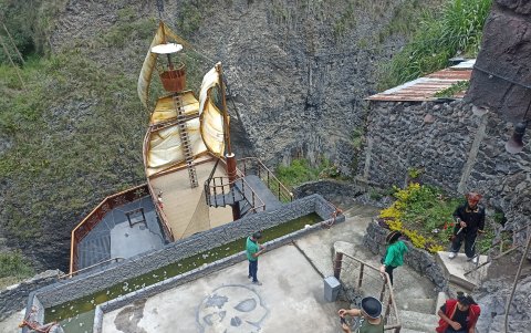 Una de las propuestas turísticas que se suma a las ya existentes en Baños, el emblemático destino de la provincia de Tungurahua.