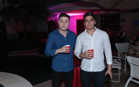 Alan Farfán y Justin Alejandro.