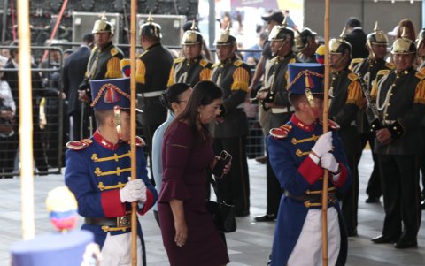 Audiencia. Entre los asistentes estuvo la expresidenta de la Asamblea, Guadalupe Llori.