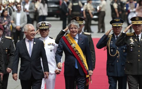 El 24 de mayo de 2023, Lasso rindió cunetas sin Asamblea y en la Plataforma Social.