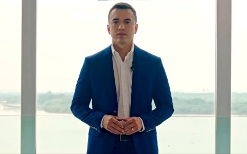 A través de un video en sus redes sociales Noboa hizo pública su intención de ser candidato.