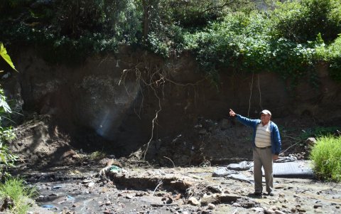 Quebradas. El monitoreo del estado de estas formaciones naturales es permanente.
