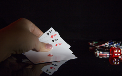 Cartas para jugar póquer.