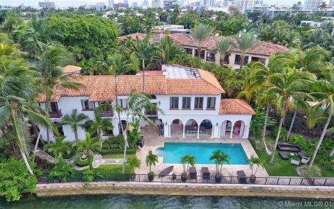 La imponente mansion de Alejandro Sanz en Miami, Florida.