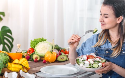 la clave está en elegir en optar por una alimentación balanceada.