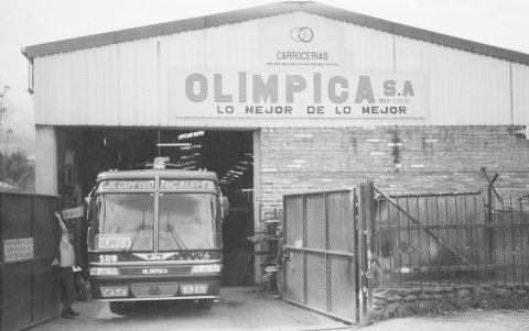 Taller.- El primer local de lo que 30 años después es el grupo Olímpica Corp.