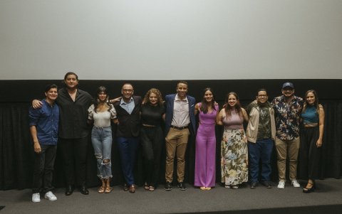 Daniela y su equipo.