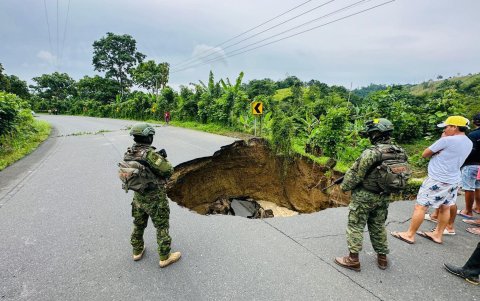 Las afectaciones se centraron en 13 parroquias de cuatro cantones, dañando vías de primer y segundo orden, viviendas, unidades educativas y cultivos de la zona.