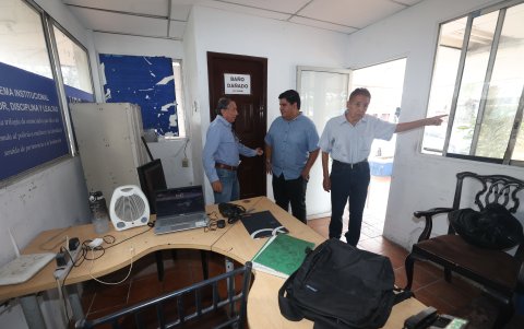 La parte administrativa del UPC de la Vieja Kennedy no tiene los elementos para que la policía pueda atender las quejas de la ciudadanía.